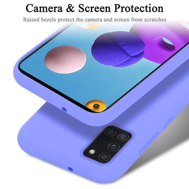 Samsung Galaxy A21s Suojakuori Kotelo (Violetti)