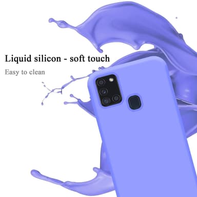 Samsung Galaxy A21s Suojakuori Kotelo (Violetti)