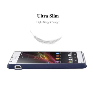 Sony Xperia SP Suojakuori Kotelo Case (Sininen)