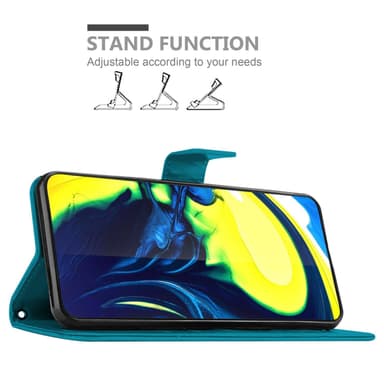 Motorola MOTO G72 Suojakuori Lompakkokotelo (Violetti)