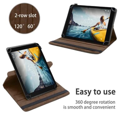 Medion LifeTab P10610 Suojakuori Kotelo (Ruskea)