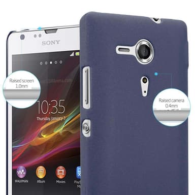 Sony Xperia SP Suojakuori Kotelo Case (Sininen)