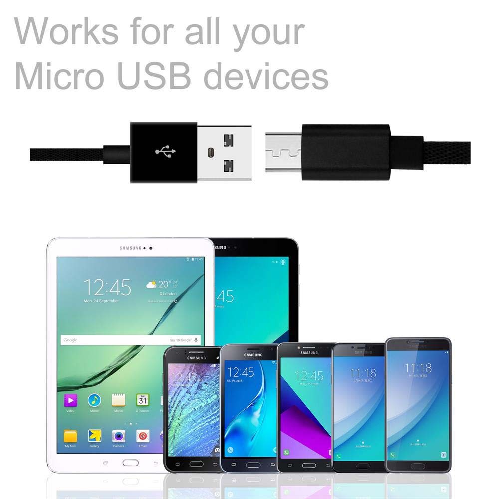 Mikro-USB-kaapeli 1 metri Mikro-USB-kaapeli 2,4A