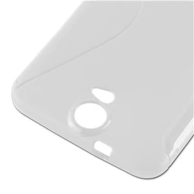 HTC ONE E9 PLUS Suojakuori Cover (Läpinäkyvä)