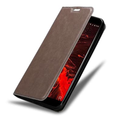 Lenovo S5 Suojakuori Lompakkokotelo (Ruskea)