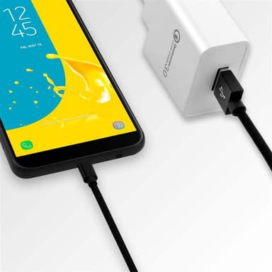 Mikro-USB-kaapeli 1 metri Mikro-USB-kaapeli 2,4A