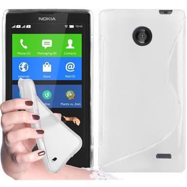 Nokia X Suojakuori Cover (Valkoinen)