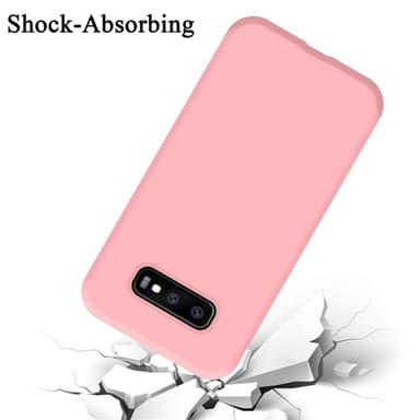 Samsung Galaxy S10e Suojakuori Kotelo (Vaaleanpunainen)