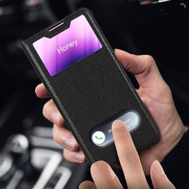 Lompakkokotelo iPhone 11 PRO Case (Musta)