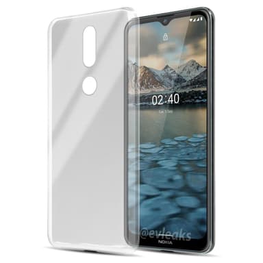 Nokia 2.4 Suojakuori Kotelo (Läpinäkyvä)