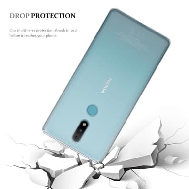 Nokia 2.4 Suojakuori Kotelo (Läpinäkyvä)