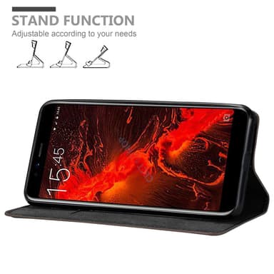 Lenovo S5 Suojakuori Lompakkokotelo (Ruskea)