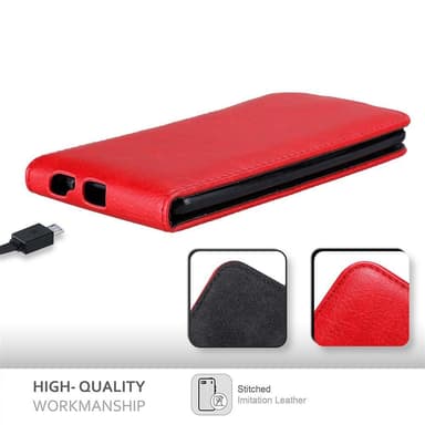 LG G3 Suojakuori Lompakkokotelo (Punainen)