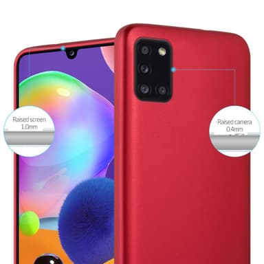 Samsung Galaxy A31 Suojakuori Kotelo (Punainen)