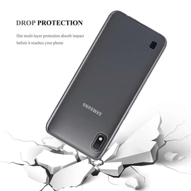 Samsung Galaxy A10 / M10 Suojakuori Kotelo (Läpinäkyvä)