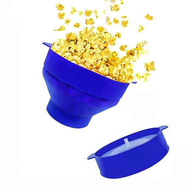 Silikoni Popcorn Maker Uudelleen käytettävä