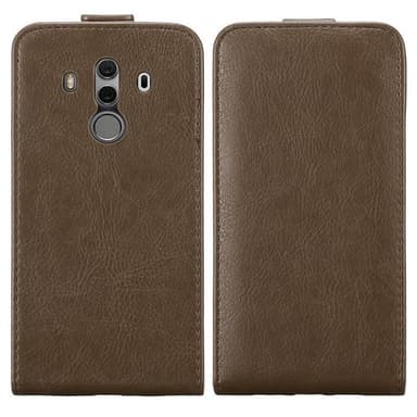 Huawei MATE 10 PRO Suojakuori Lompakkokotelo (Ruskea)