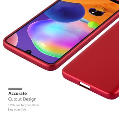 Samsung Galaxy A31 Suojakuori Kotelo (Punainen)