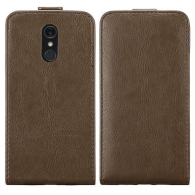 LG Q STYLUS Suojakuori Lompakkokotelo (Ruskea)