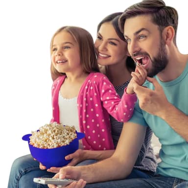 Silikoni Popcorn Maker Uudelleen käytettävä