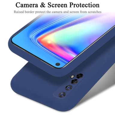 Realme 7 4G Suojakuori Kotelo Case (Sininen)