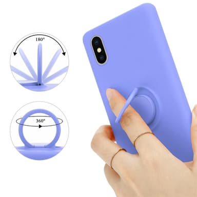 iPhone XS MAX Suojakuori Case Kotelo (Violetti)