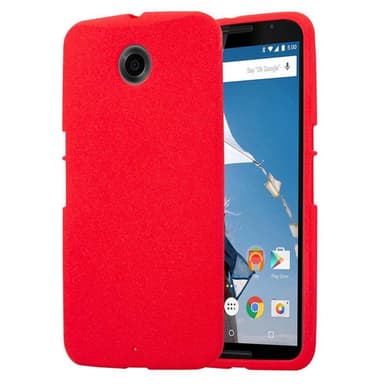 Suojakuori Motorola Google NEXUS 6 Kotelo (Punainen)