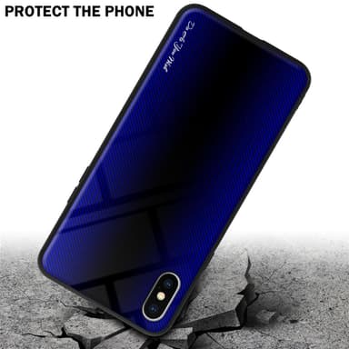 iPhone XS MAX Suojakuori Kotelo (Violetti)