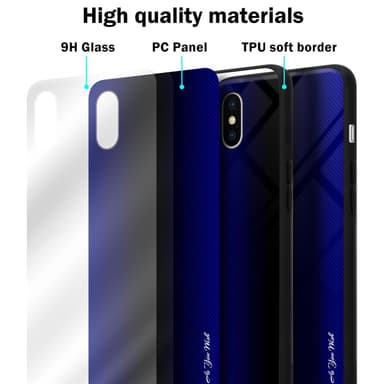 iPhone XS MAX Suojakuori Kotelo (Violetti)