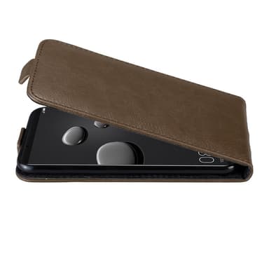 Huawei MATE 10 PRO Suojakuori Lompakkokotelo (Ruskea)