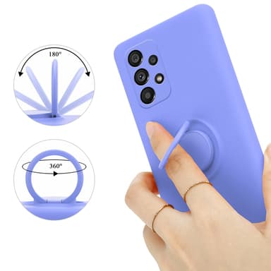 Samsung Galaxy A73 5G Suojakuori Kotelo (Violetti)