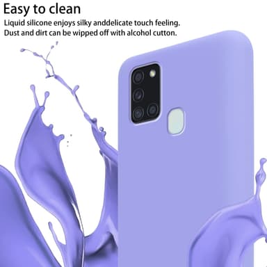 Suojakuori Samsung Galaxy A21s Kotelo (Violetti)