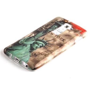 LG G2 Suojakuori Case Cover (Ruskea)