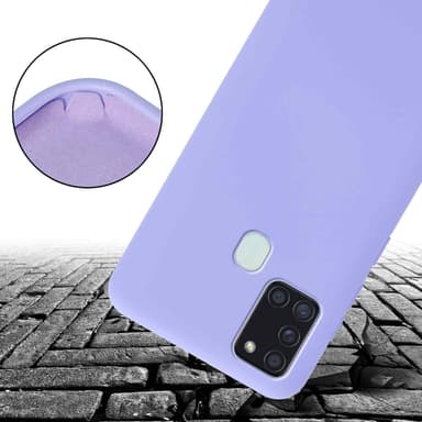 Suojakuori Samsung Galaxy A21s Kotelo (Violetti)