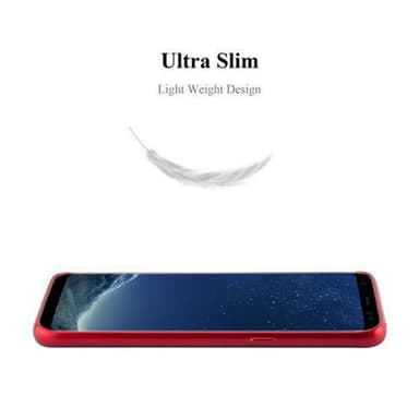 Samsung Galaxy S8 Suojakuori Kotelo (Punainen)