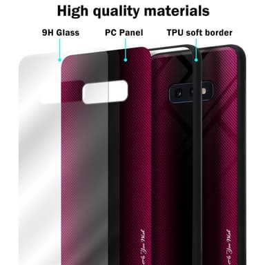 Samsung Galaxy S10e Suojakuori Kotelo (Vaaleanpunainen)