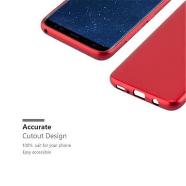 Samsung Galaxy S8 Suojakuori Kotelo (Punainen)