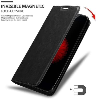 ZTE Nubia Z11 MINI S Suojakuori Lompakkokotelo (Musta)
