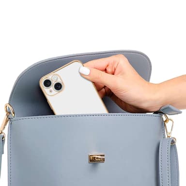 iPhone 15 Suojakuori Case Cover (Valkoinen)