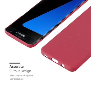 Samsung Galaxy S7 EDGE Suojakuori Kotelo (Punainen)