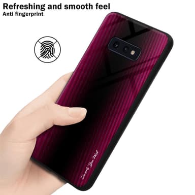 Samsung Galaxy S10e Suojakuori Kotelo (Vaaleanpunainen)