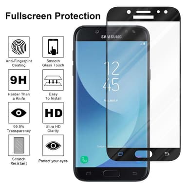 Samsung Galaxy J7 2017 Suojakalvo Karkaistu lasi