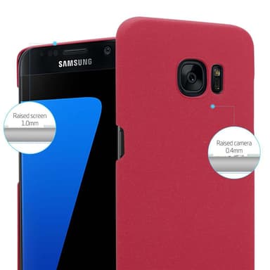 Samsung Galaxy S7 EDGE Suojakuori Kotelo (Punainen)