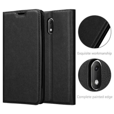 WIKO SUNNY 3 MINI Suojakuori Lompakkokotelo (Musta)