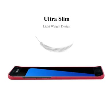 Samsung Galaxy S7 EDGE Suojakuori Kotelo (Punainen)