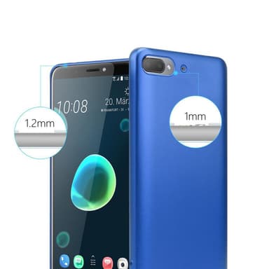 HTC Desire 12 PLUS Suojakuori Kotelo (Sininen)