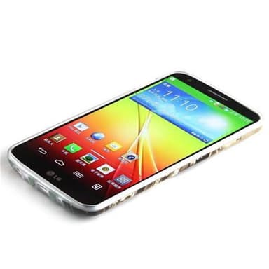 LG G2 Suojakuori Case Cover (Ruskea)