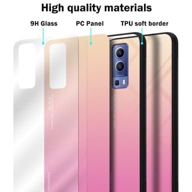 Suojakuori Vivo Y52 5G / Y72 5G Kotelo (Musta)