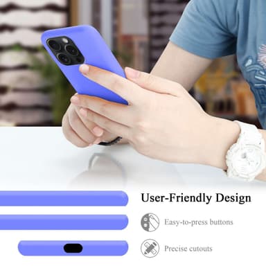 iPhone 15 PRO Suojakuori Kotelo Case (Violetti)
