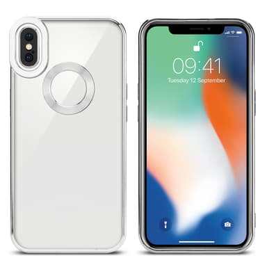 iPhone X / XS Suojakuori Kotelo (Läpinäkyvä)